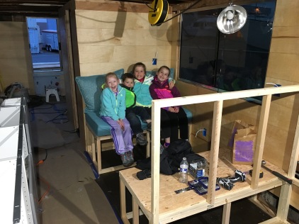 Kids finally have a place to sit